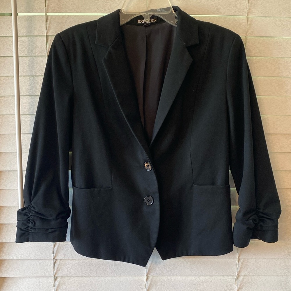 Express Stretchy Black Blazer Size 8
